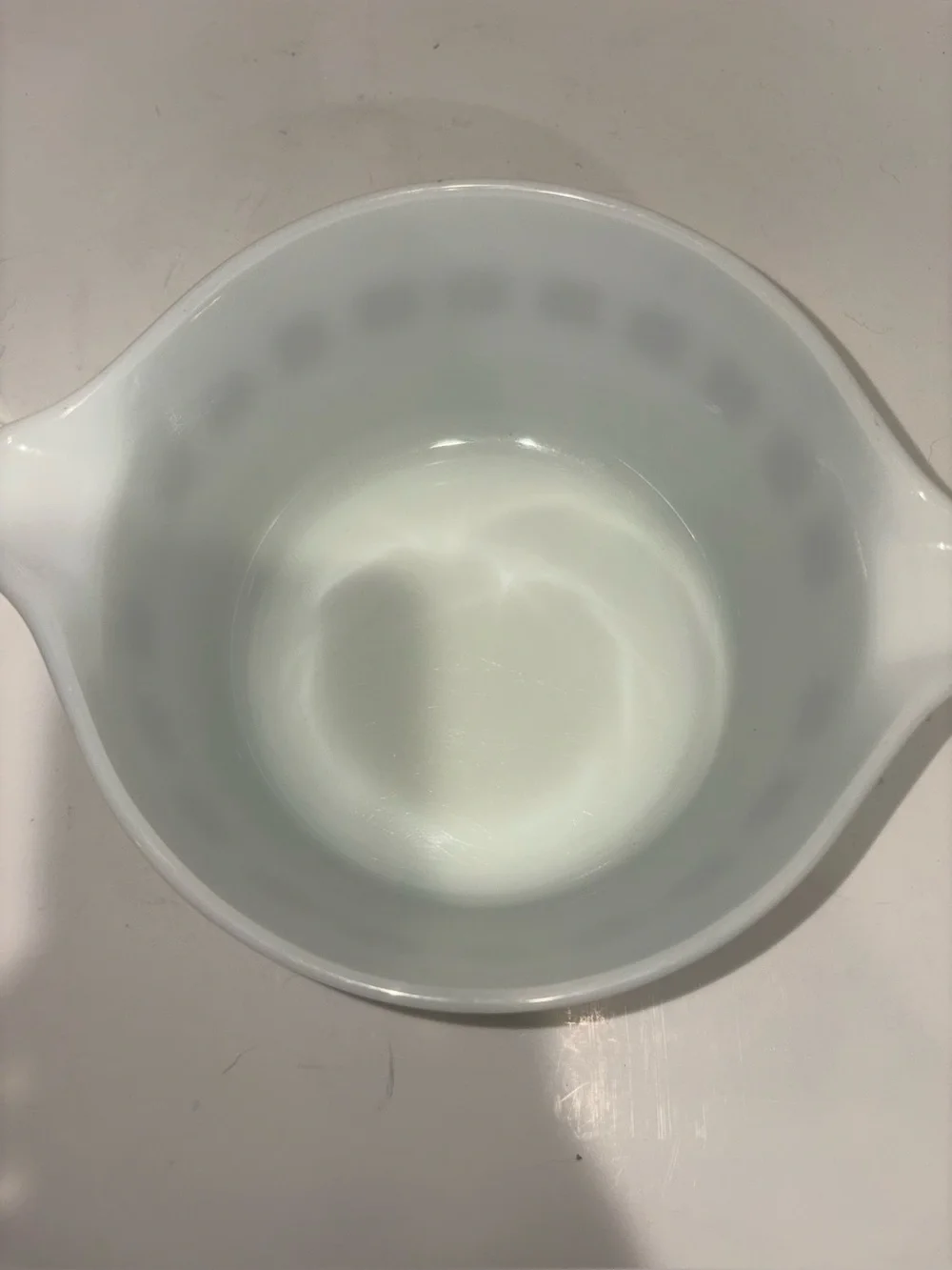 Pyrex #473 Town & Country pattern (1 Quart)